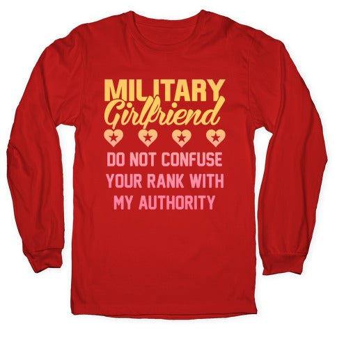 Military Girlfriend Longsleeve Tee