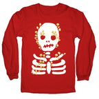 Mushroom Skeleton Longsleeve Tee