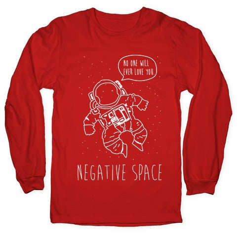 NEgative Space Longsleeve Tee