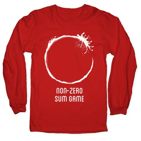 Non-Zero Sum Game Longsleeve Tee