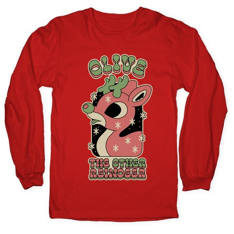 Olive The Other Reindeer Longsleeve Tee