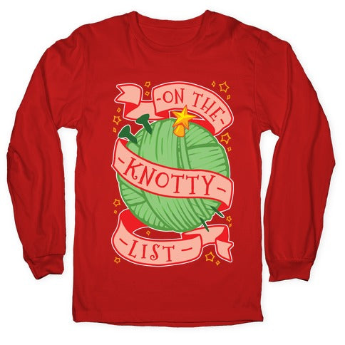 On The Knotty List Longsleeve Tee