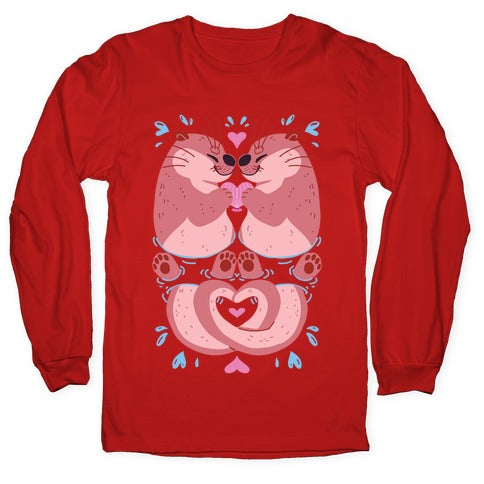 Otter Lovers Longsleeve Tee