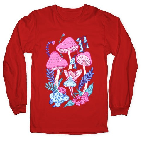 Pastel Fairy Garden Longsleeve Tee