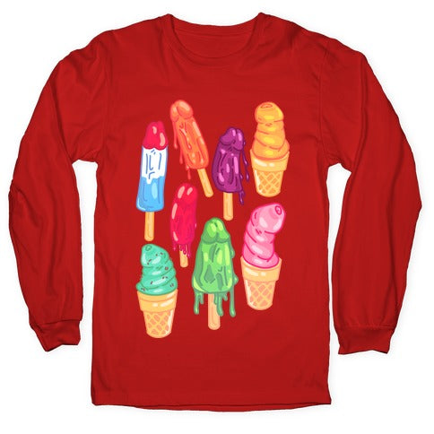 Popsicle Penises Longsleeve Tee