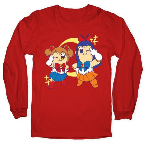 Pretty Sailor Pop Team Epic  Longsleeve Tee