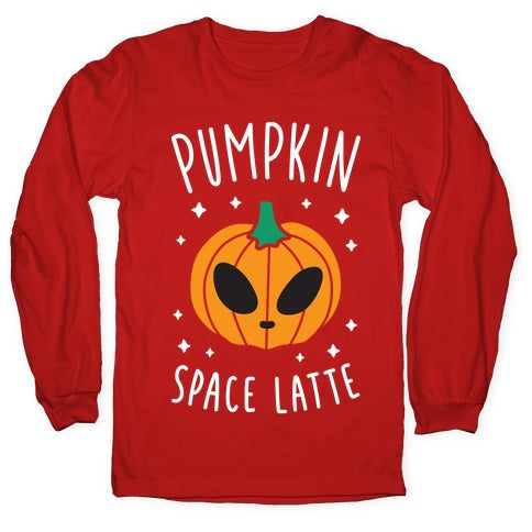 Pumpkin Space Latte (White) Longsleeve Tee