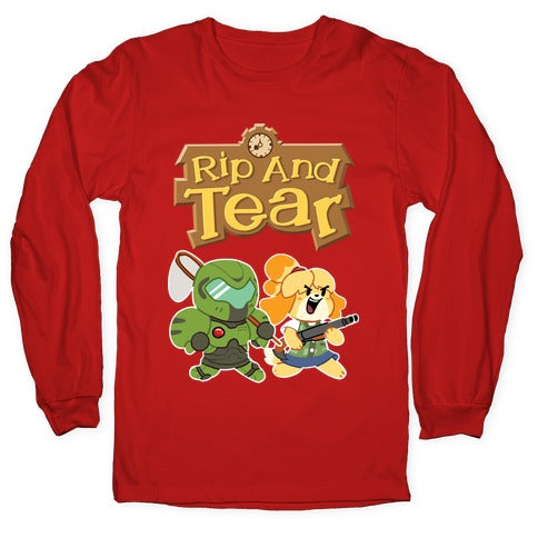 Rip And Tear Longsleeve Tee