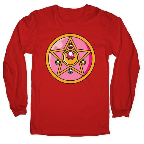 Sailor Moon Crystal Star Brooch Longsleeve Tee