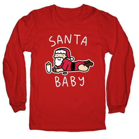 Santa Baby Longsleeve Tee