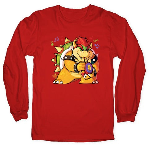 Sax-a-boom bowser Longsleeve Tee