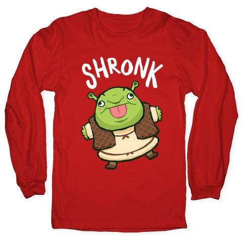 Shronk Derpy Shrek Longsleeve Tee