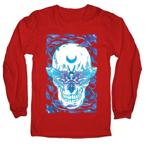 Skull Moth Longsleeve Tee
