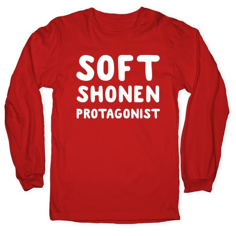 Soft Shonen Protagonist  Longsleeve Tee