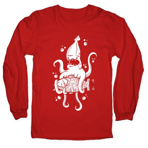 Squid Attack Longsleeve Tee