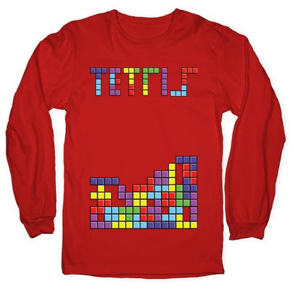 Tetris: Best Game Of All TIme Longsleeve Tee