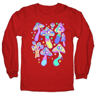 The Mushrooms Have Eyes Longsleeve Tee