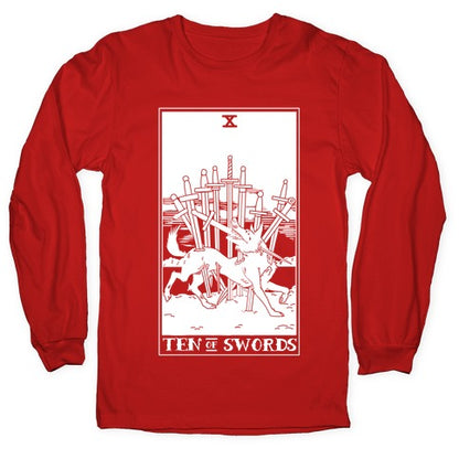 The Ten Of Swords Longsleeve Tee