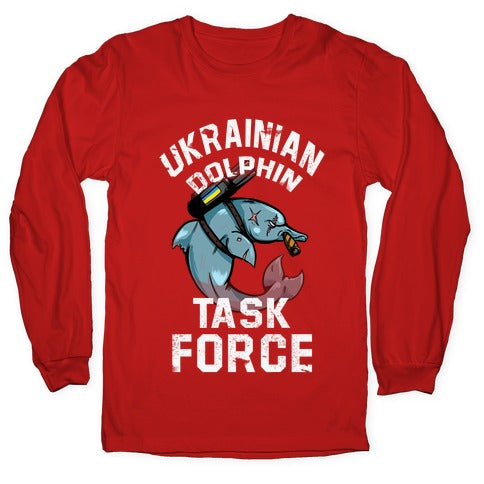 Ukrainian Dolphin Task Force Longsleeve Tee