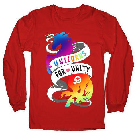 Unicorns For Unity Longsleeve Tee