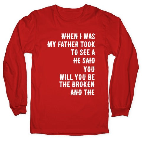 When I Was a Young Boy (1 of 2 pair) Longsleeve Tee