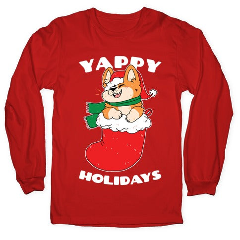 Yappy Holidays Longsleeve Tee