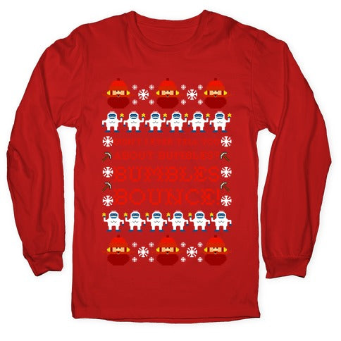 Yukon Cornelius and Bumble Ugly Sweater Longsleeve Tee