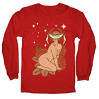 Zodiac Pinup Cancer Longsleeve Tee
