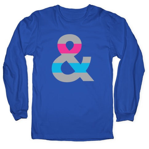 Androgynous Ampersand Longsleeve Tee