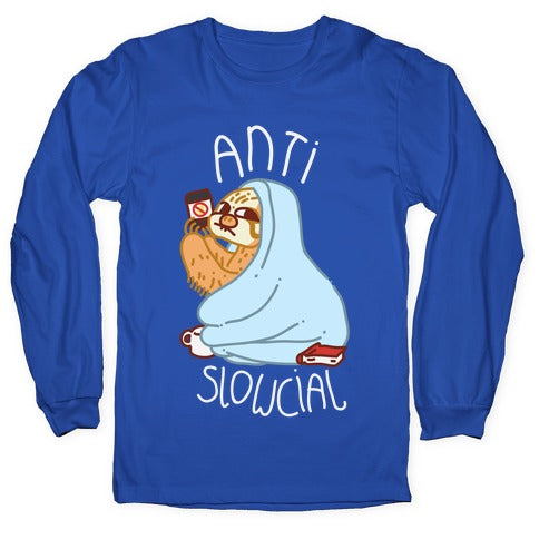 Anti Slowcial Longsleeve Tee