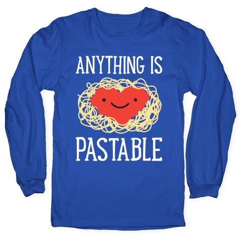 Anything Is Pastable Longsleeve Tee