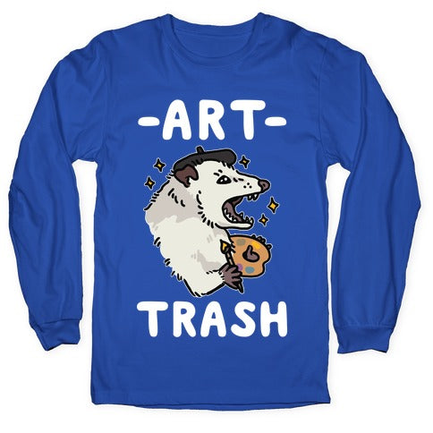 Art Trash Possum Longsleeve Tee