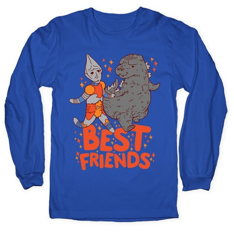 Best Friends Jet Jaguar & Godzilla Longsleeve Tee