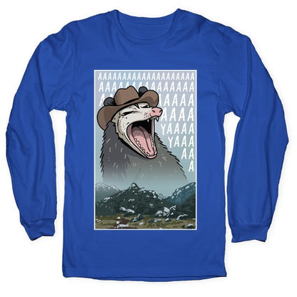 Big Enough Possum  Longsleeve Tee