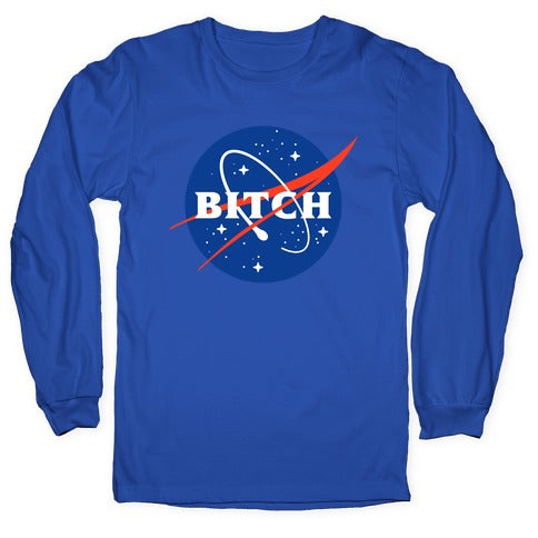 Bitch Space Program Logo Longsleeve Tee
