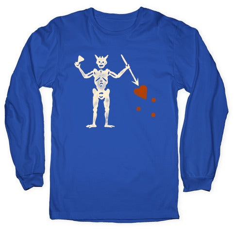 Blackbeard Flag  Longsleeve Tee