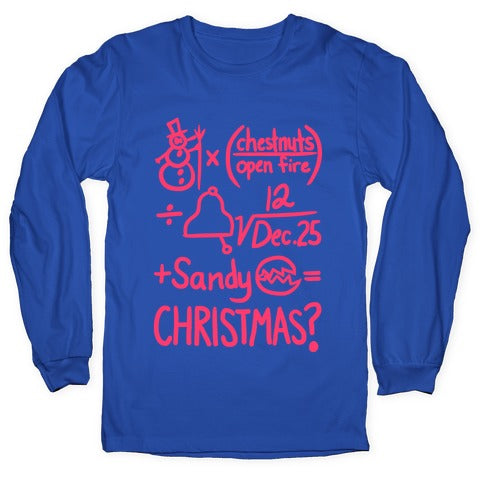 Christmas Equation Longsleeve Tee