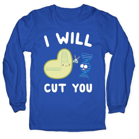 Crispr Will Cut You Longsleeve Tee