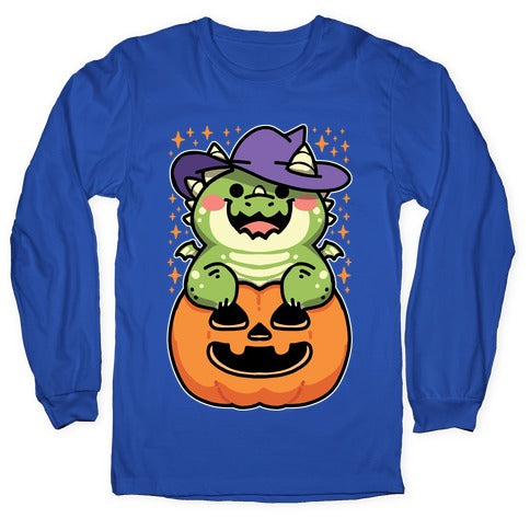 Cute Halloween Dragon Longsleeve Tee
