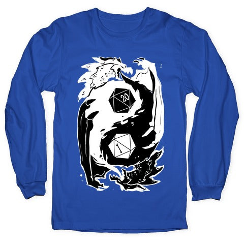 Dungeons and Dragons Yin Yang Longsleeve Tee