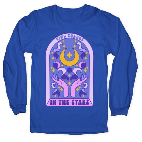 Find Solace In The Stars Longsleeve Tee
