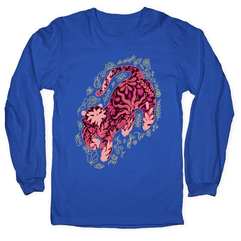 Floral Tiger  Longsleeve Tee
