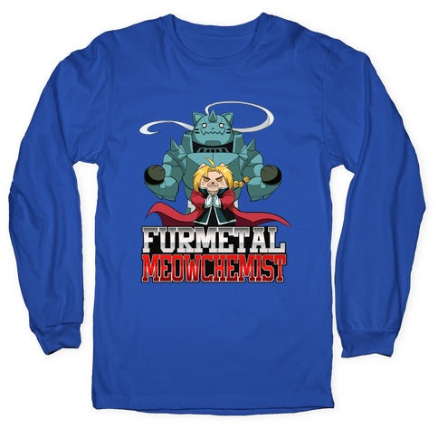Furmetal Meowchemist Longsleeve Tee