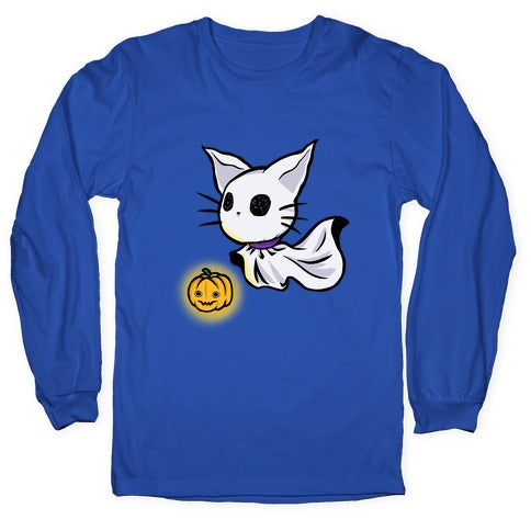 Ghost Cat Longsleeve Tee