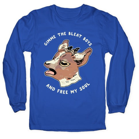 Gimme The Bleat Boys  Longsleeve Tee