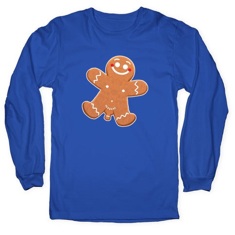 Ginger Bread Nudist Male Longsleeve Tee