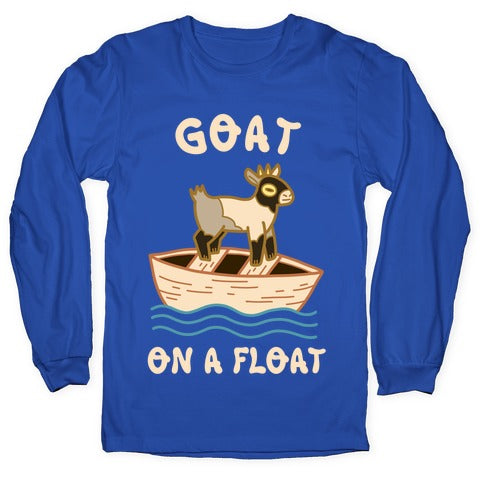 Goat On A Float Longsleeve Tee