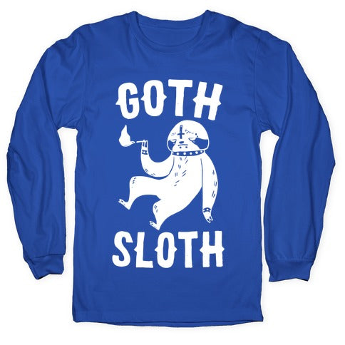 Goth Sloth Longsleeve Tee