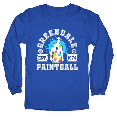 Greendale Community College Paintball Longsleeve Tee