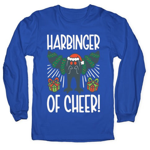 Harbinger of Cheer Mothman Parody Longsleeve Tee